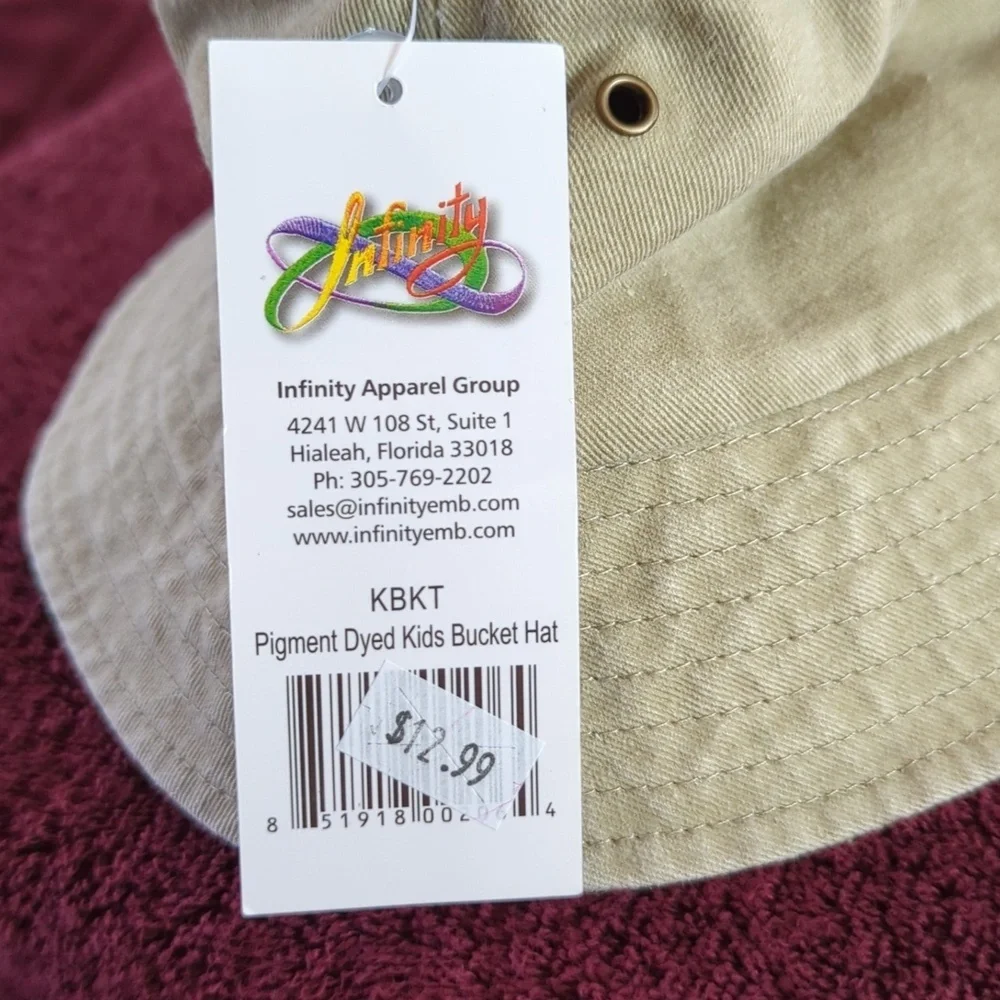 Virginia Beach Embroidered Bucket Hat New With Tags . Kids.